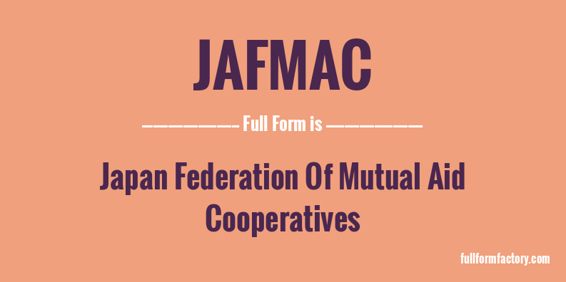 jafmac-full-form