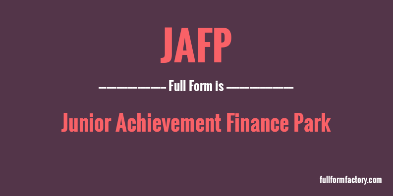 jafp-full-form