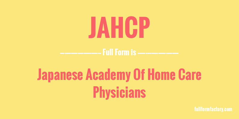 jahcp-full-form