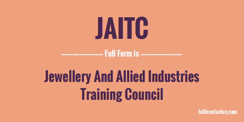 jaitc-full-form