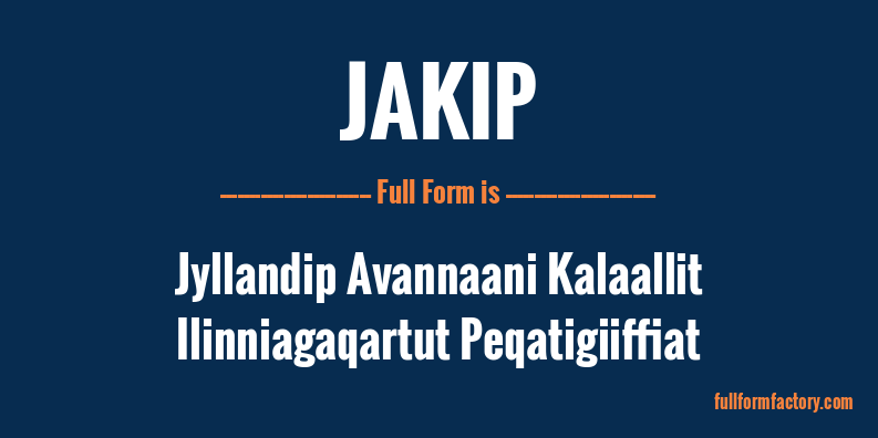 jakip-full-form