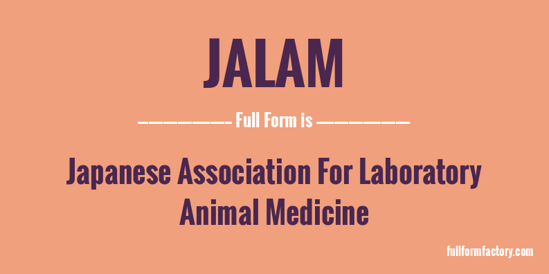 jalam-full-form