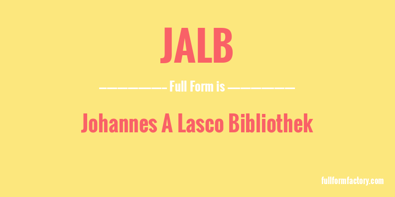 jalb-full-form