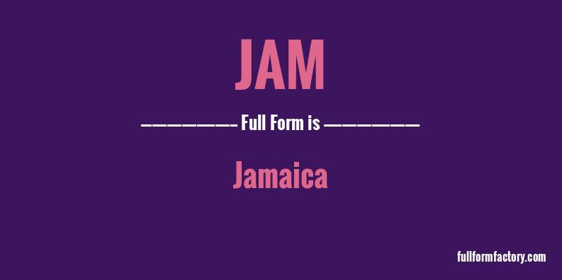 jam-full-form