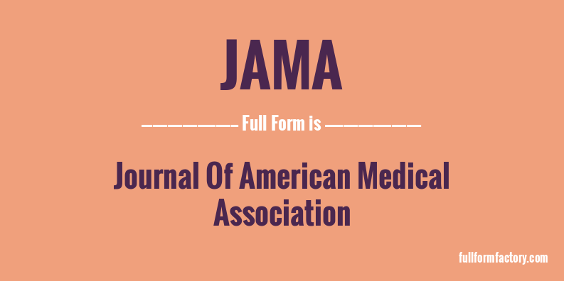 jama-full-form