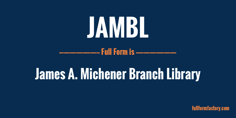 jambl-full-form