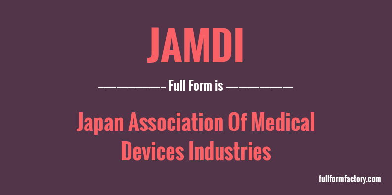 jamdi-full-form
