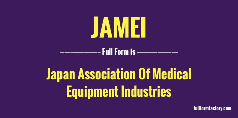 jamei-full-form