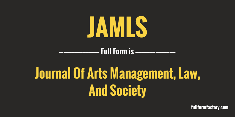 jamls-full-form