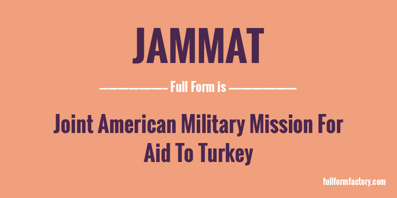 jammat-full-form