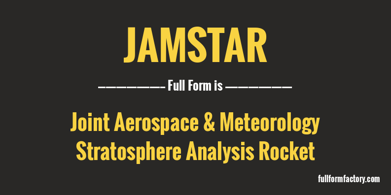 jamstar-full-form