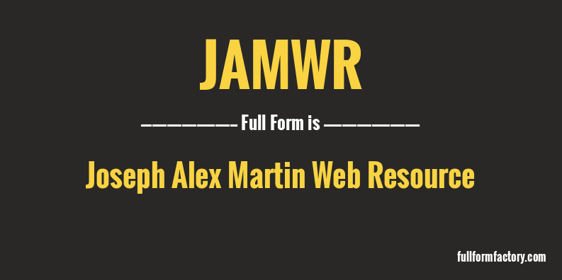 jamwr-full-form