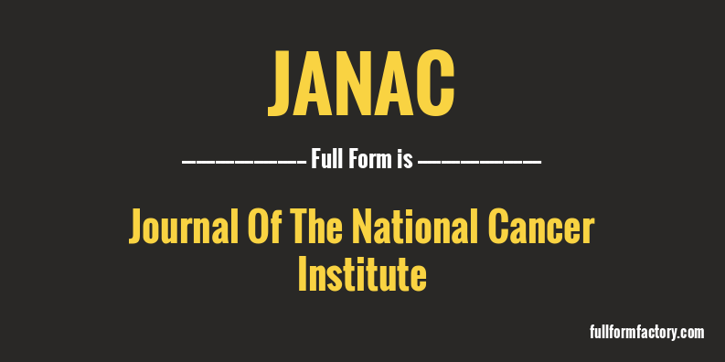 janac-full-form