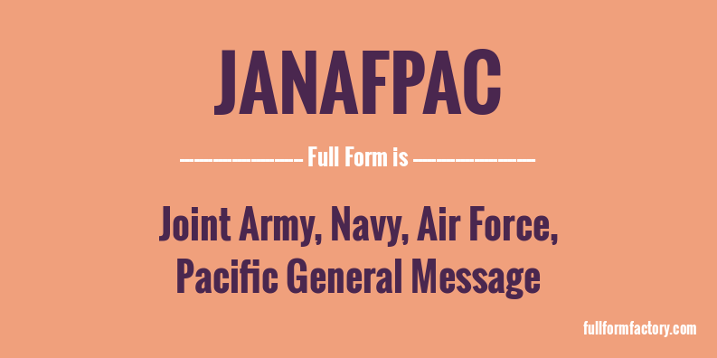 janafpac-full-form
