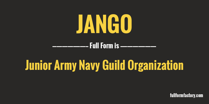 jango-full-form