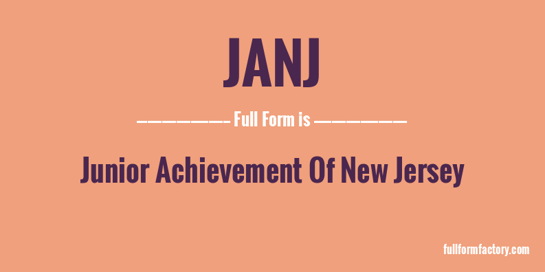 janj-full-form
