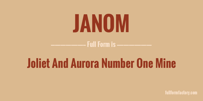 janom-full-form