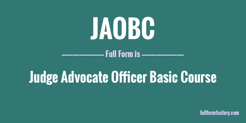 jaobc-full-form