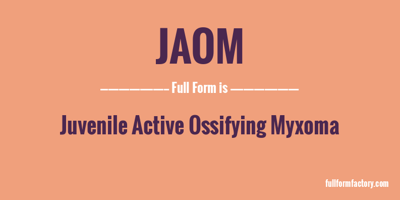 jaom-full-form