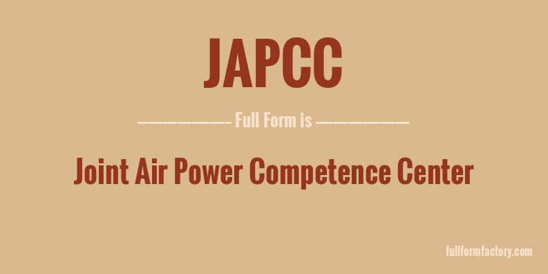 japcc-full-form
