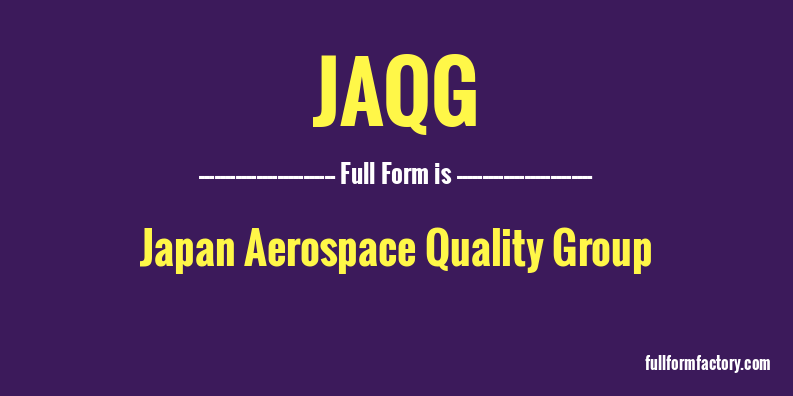 jaqg-full-form