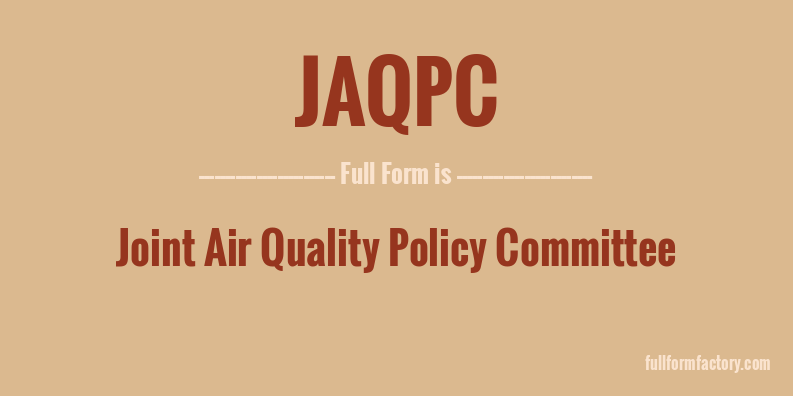 jaqpc-full-form