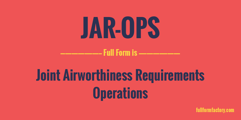 jar-ops-full-form