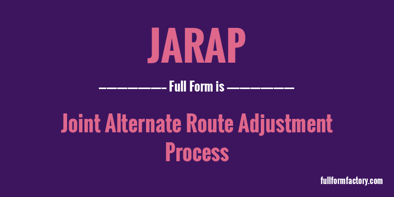 jarap-full-form