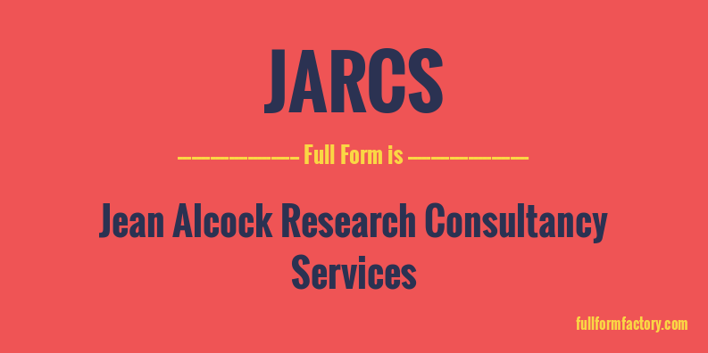 jarcs-full-form