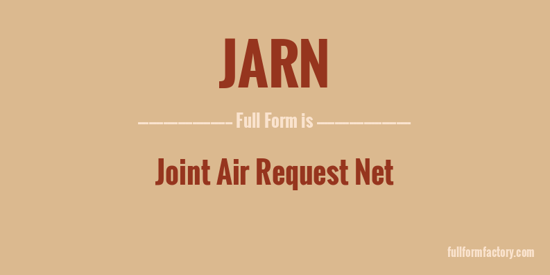 jarn-full-form