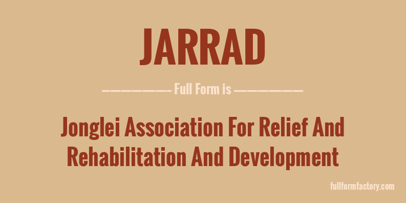 jarrad-full-form
