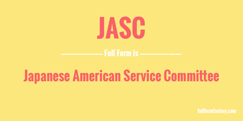 jasc-full-form