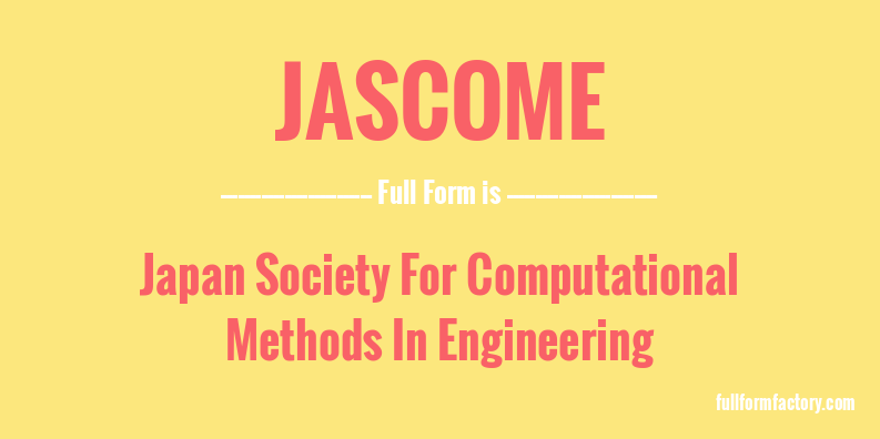 jascome-full-form