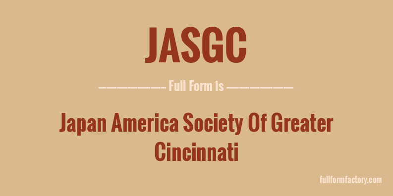 jasgc-full-form
