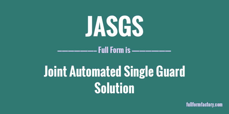 jasgs-full-form
