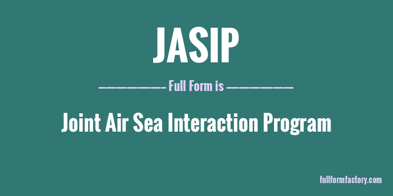 jasip-full-form