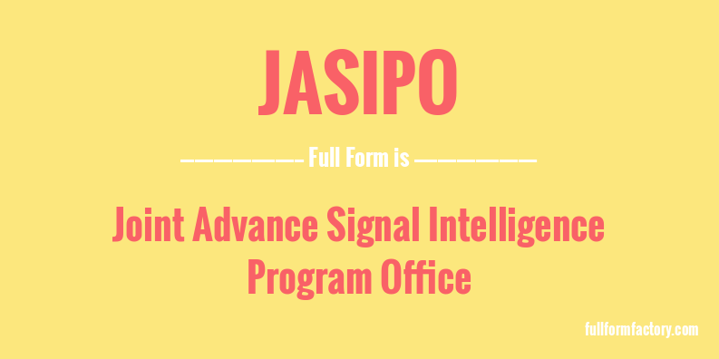 jasipo-full-form