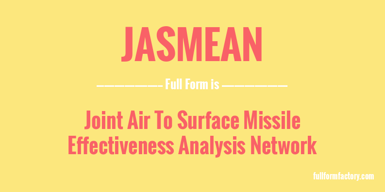 jasmean-full-form