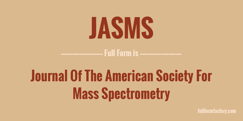 jasms-full-form