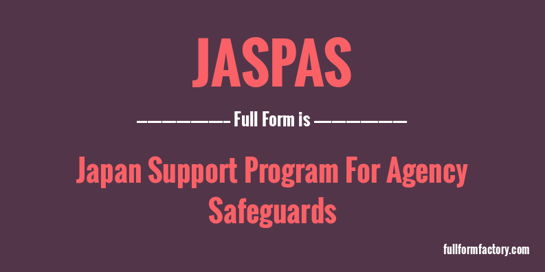 jaspas-full-form