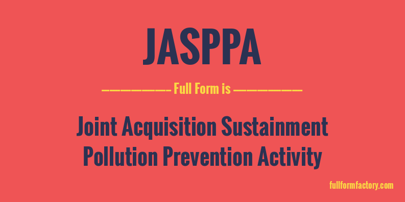 jasppa-full-form
