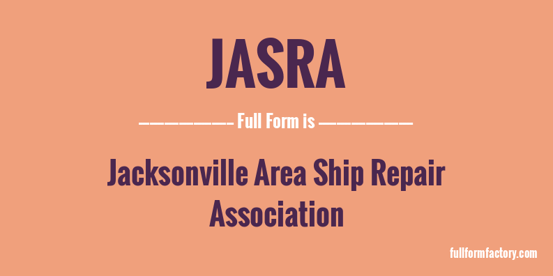 jasra-full-form