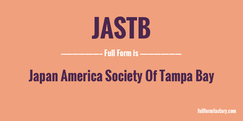 jastb-full-form