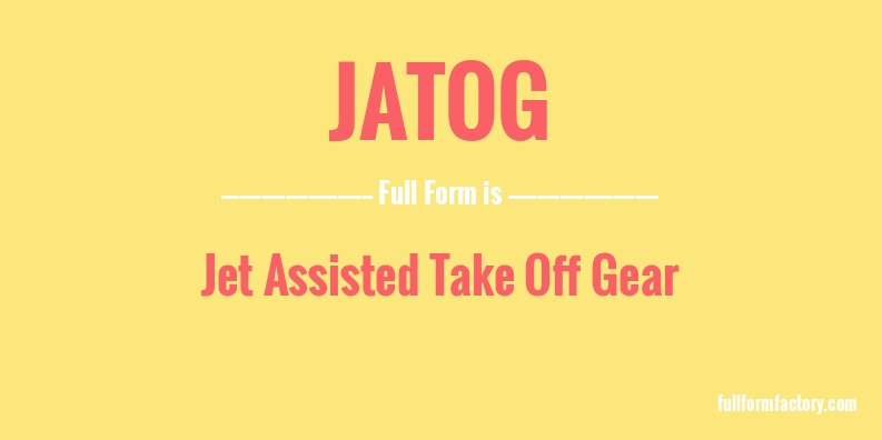 jatog-full-form