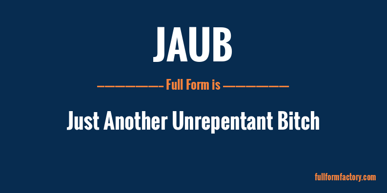 jaub-full-form