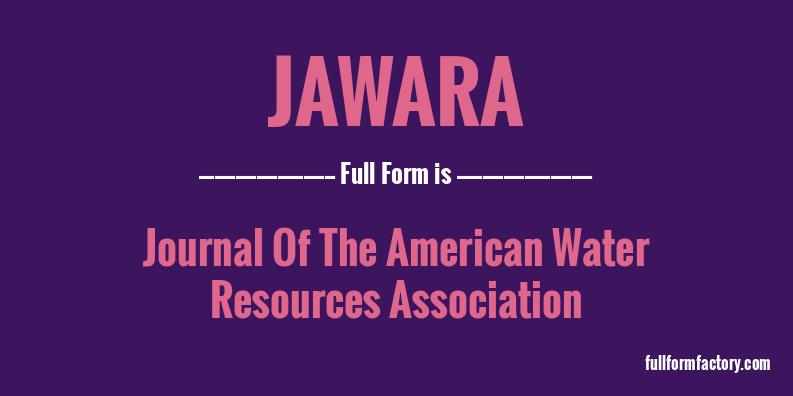 jawara-full-form