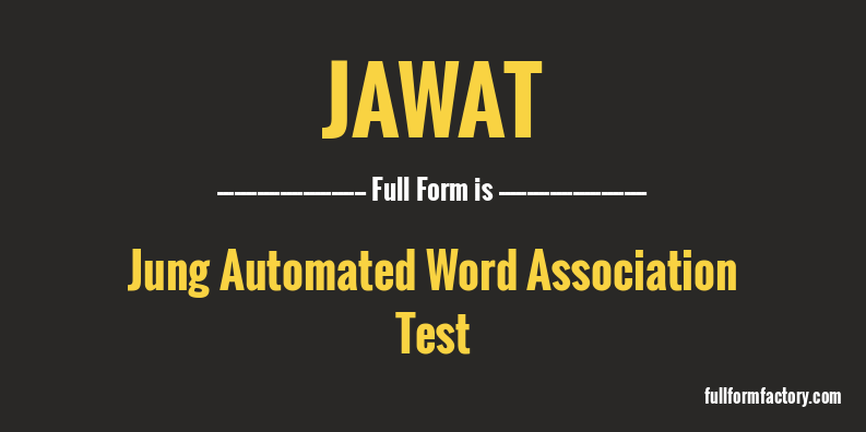 jawat-full-form