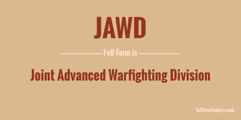 jawd-full-form