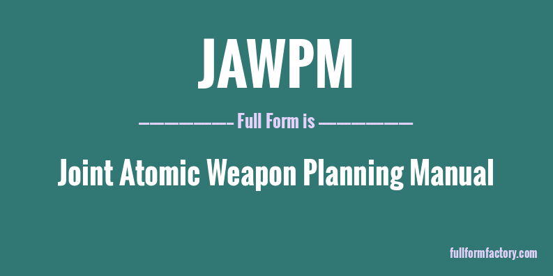 jawpm-full-form