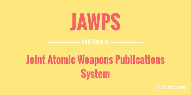 jawps-full-form